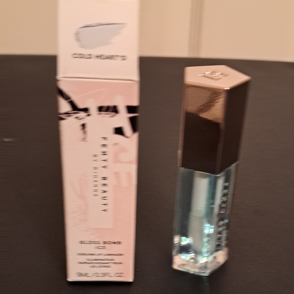 Fenty Beauty Gloss Bomb - Icy Silver NIB